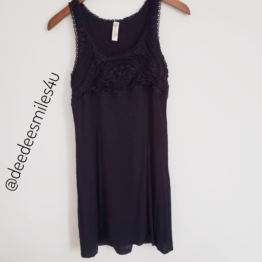 EUC Shoreline Sleeveless Black Dress , Size S/M